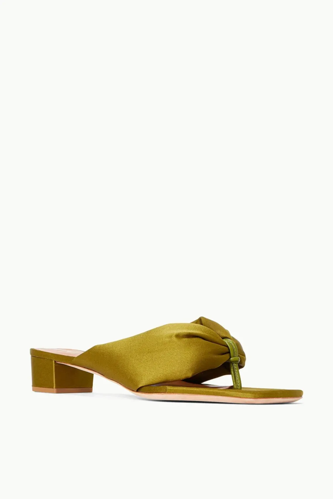 SHOES STAUD - DAHLIA SANDAL SATIN OLIVE