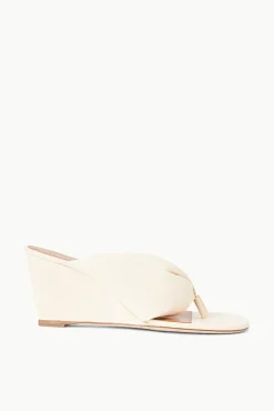 SHOES STAUD - DAHLIA WEDGE CREAM