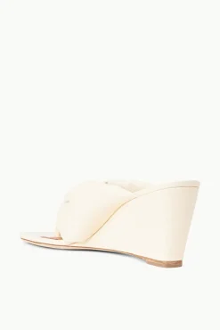 SHOES STAUD - DAHLIA WEDGE CREAM