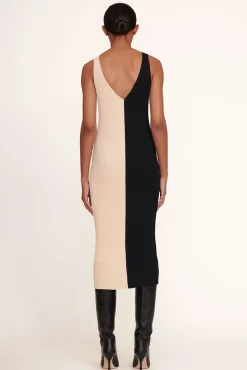 CLOTHING STAUD - DANA DRESS BUFF BLACK