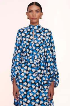 CLOTHING STAUD - DANICA DRESS WHITE ACID FLORAL