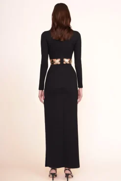 CLOTHING STAUD - DELPHINE DRESS BLACK