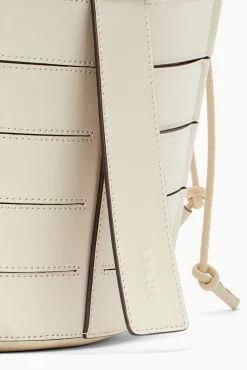 HANDBAGS STAUD - DIAMOND MINI TOTE CREAM