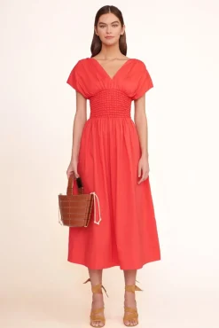 HANDBAGS STAUD - DIAMOND MINI TOTE TAN CREAM