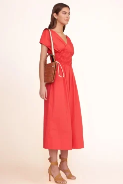 HANDBAGS STAUD - DIAMOND MINI TOTE TAN CREAM