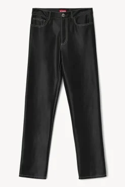 CLOTHING STAUD - ELLIOT PANT VEGAN LEATHER BLACK