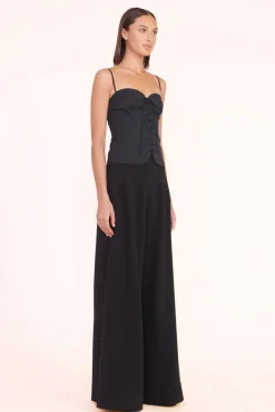 CLOTHING STAUD - EMERY TOP BLACK