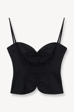 CLOTHING STAUD - EMERY TOP BLACK