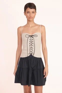 CLOTHING STAUD - EMERY TOP NATURAL