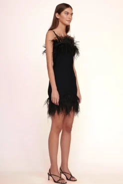 CLOTHING STAUD - ETTA DRESS BLACK