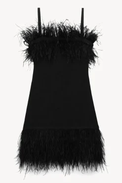 CLOTHING STAUD - ETTA DRESS BLACK