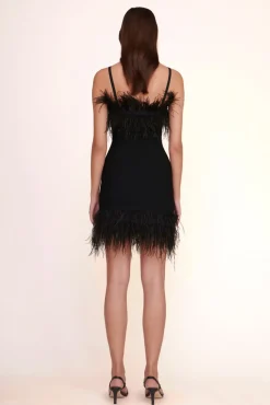 CLOTHING STAUD - ETTA DRESS BLACK