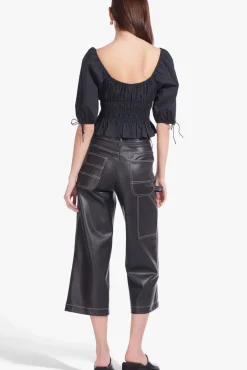 CLOTHING STAUD - FAYE TOP BLACK