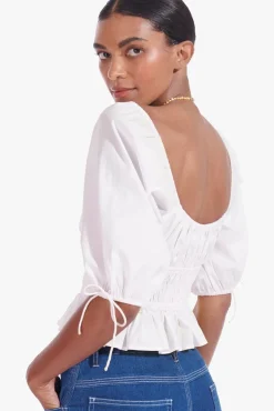 CLOTHING STAUD - FAYE TOP WHITE