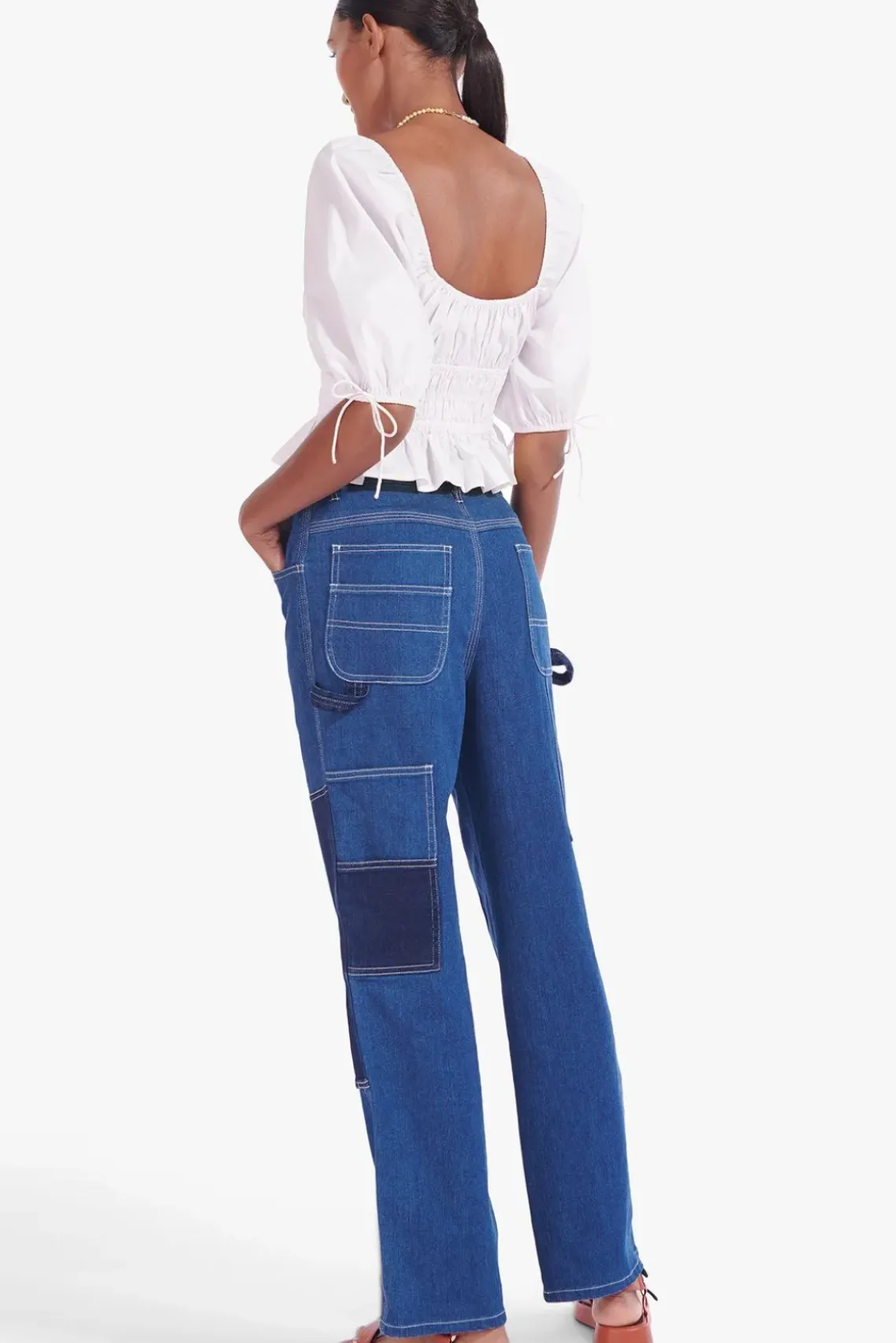 CLOTHING STAUD - FAYE TOP WHITE