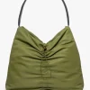 HANDBAGS STAUD - FELIX NYLON TOTE OLIVE