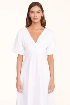 CLOTHING STAUD - FINLEY DRESS WHITE