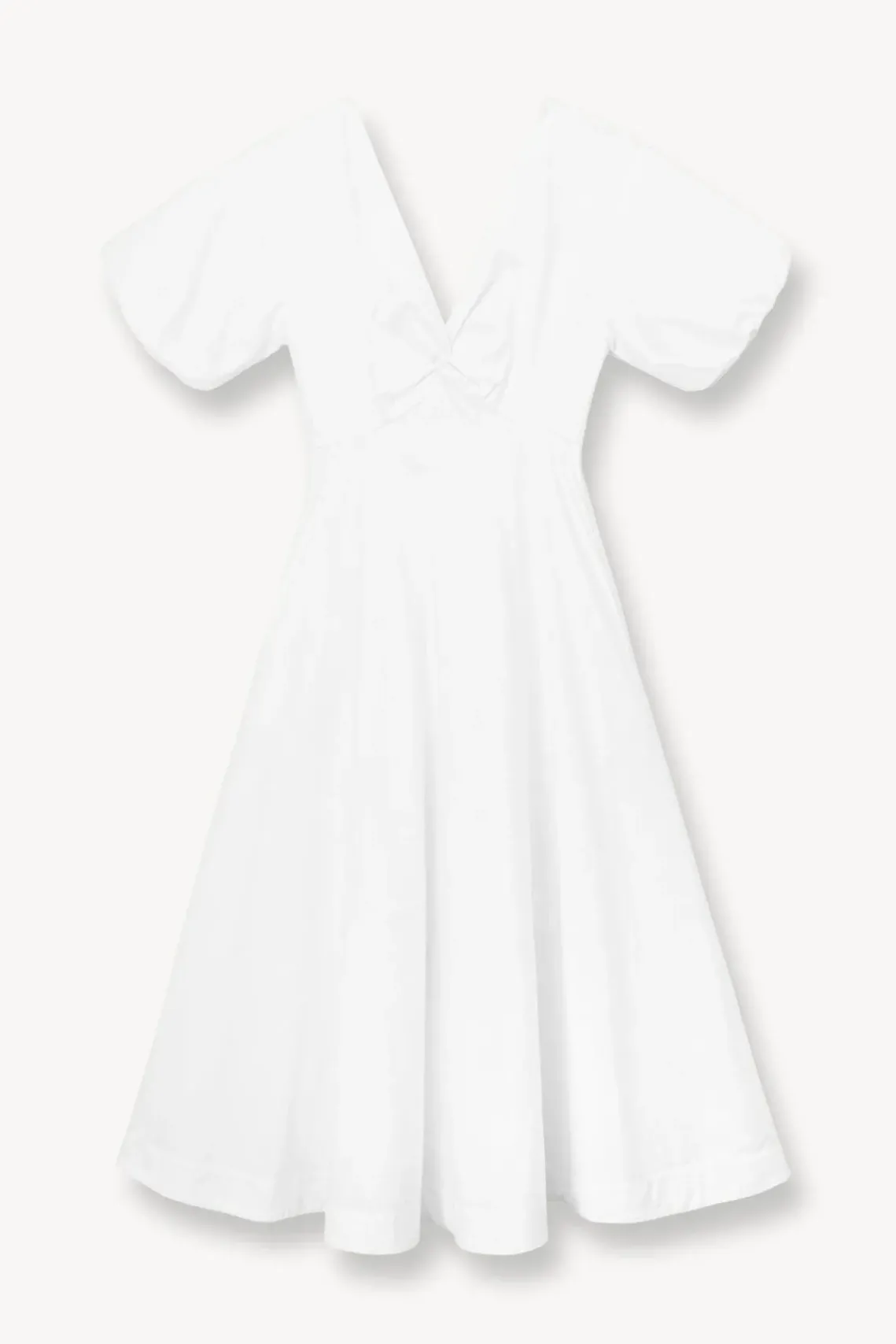 CLOTHING STAUD - FINLEY DRESS WHITE