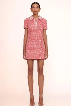 CLOTHING STAUD - FLYING DRESS PAPAYA CROSSHATCH