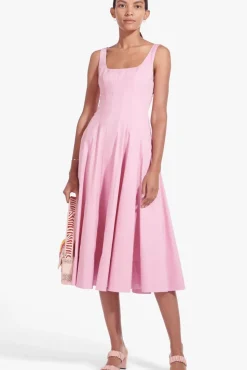 SHOES STAUD - FRANKIE RUCHED SANDAL DARK BLUSH