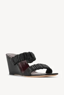 SHOES STAUD - FRANKIE WEDGE BLACK