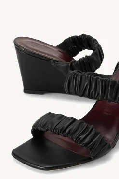 SHOES STAUD - FRANKIE WEDGE BLACK