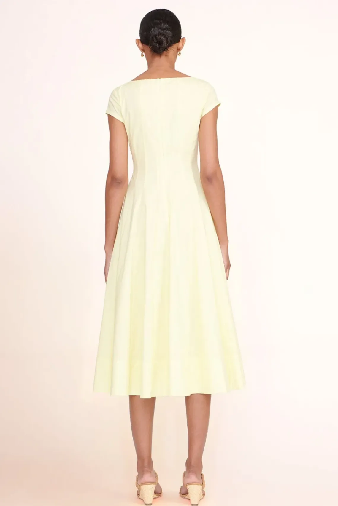 SHOES STAUD - FRANKIE WEDGE CASHEW SUEDE NATURAL RAFFIA CASHEW NATURAL