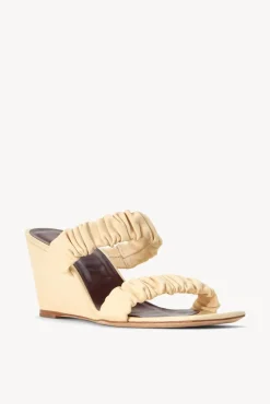 SHOES STAUD - FRANKIE WEDGE CREAM