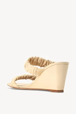 SHOES STAUD - FRANKIE WEDGE CREAM