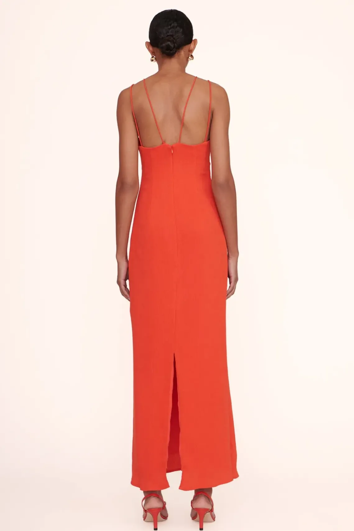 CLOTHING STAUD - GIANNA DRESS PAPAYA