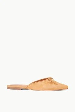 SHOES STAUD - GINA MULE CASHEW CASHEW SUEDE