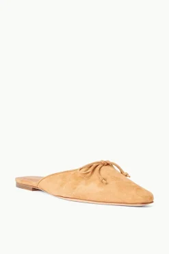 SHOES STAUD - GINA MULE CASHEW CASHEW SUEDE