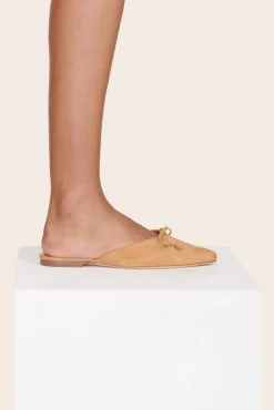 SHOES STAUD - GINA MULE CASHEW CASHEW SUEDE