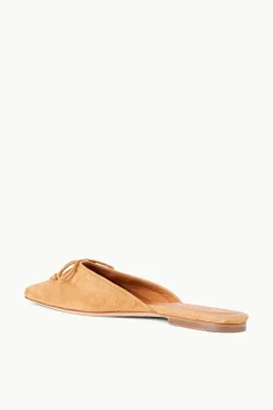 SHOES STAUD - GINA MULE CASHEW CASHEW SUEDE