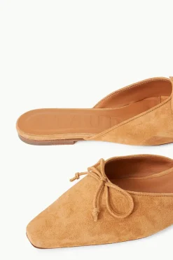 SHOES STAUD - GINA MULE CASHEW CASHEW SUEDE