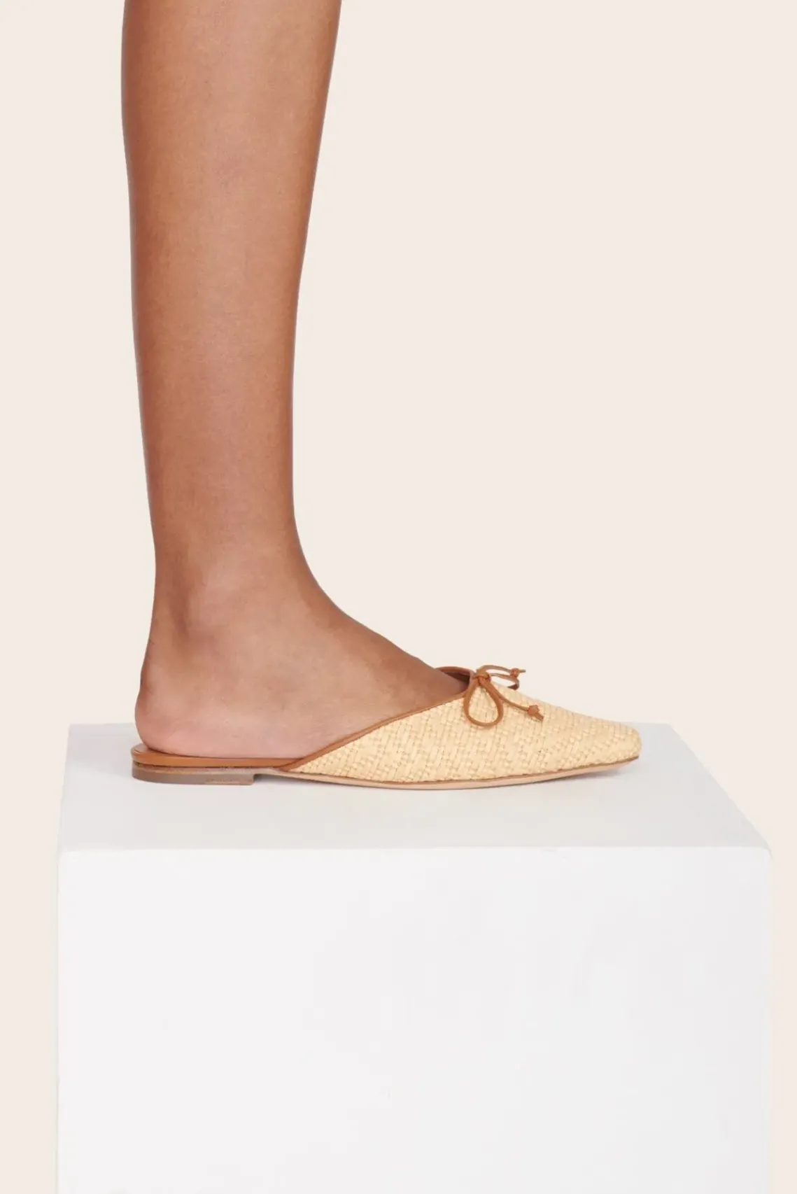 SHOES STAUD - GINA MULE NATURAL