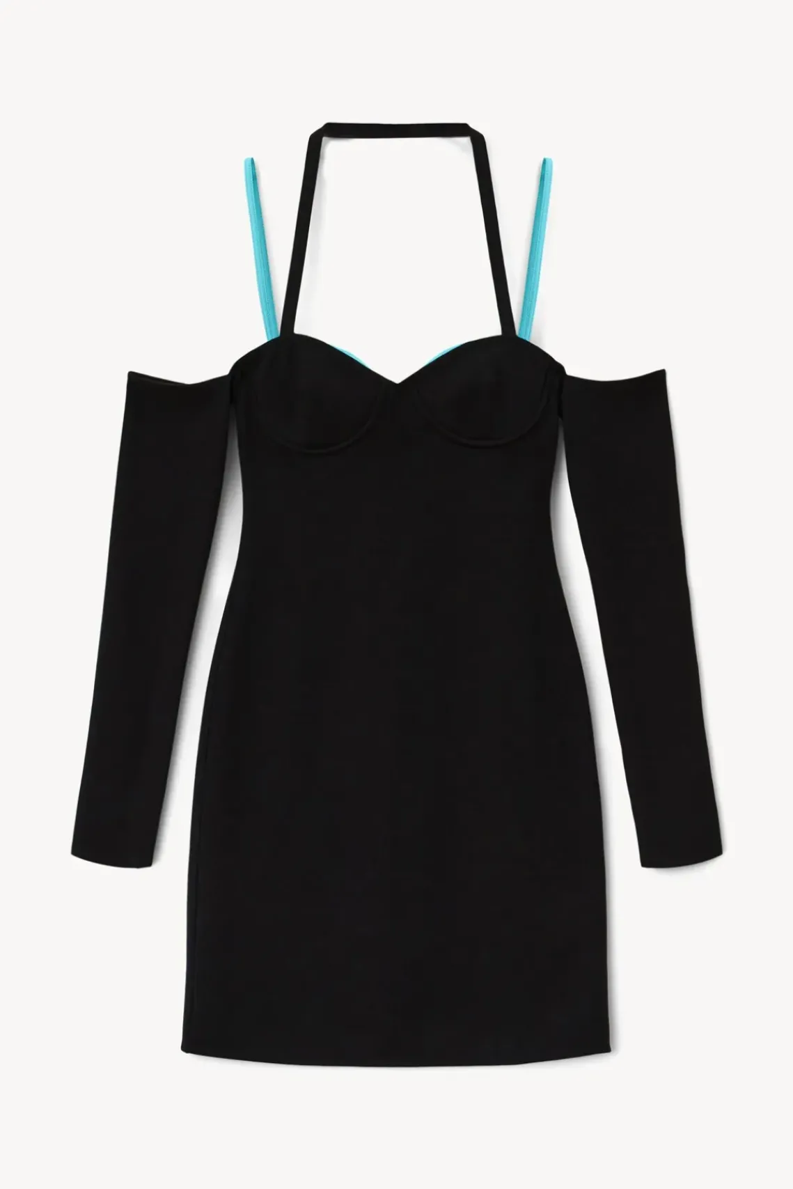 CLOTHING STAUD - GRAPHITE DRESS BLACK CRYSTAL WATERS