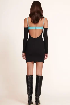 CLOTHING STAUD - GRAPHITE DRESS BLACK CRYSTAL WATERS