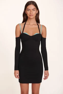 CLOTHING STAUD - GRAPHITE DRESS BLACK CRYSTAL WATERS