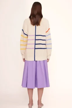 CLOTHING STAUD - HAMPTON SWEATER ACID ECRU