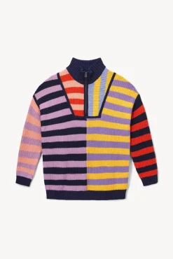 CLOTHING STAUD - HAMPTON SWEATER ACID RAINBOW