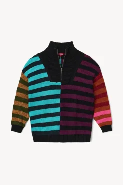 CLOTHING STAUD - HAMPTON SWEATER MOSAIC STRIPE