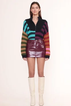 CLOTHING STAUD - HAMPTON SWEATER MOSAIC STRIPE