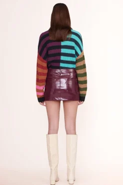 CLOTHING STAUD - HAMPTON SWEATER MOSAIC STRIPE
