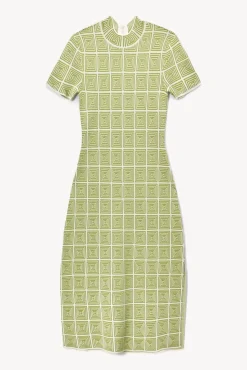 CLOTHING STAUD - HELI DRESS MOSS MAZE