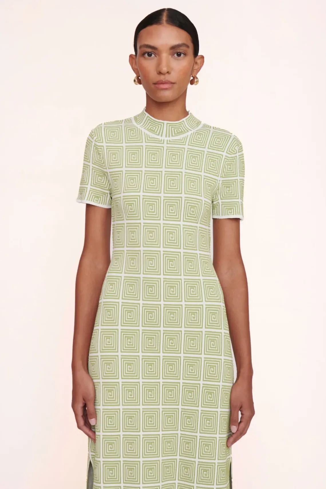 CLOTHING STAUD - HELI DRESS MOSS MAZE