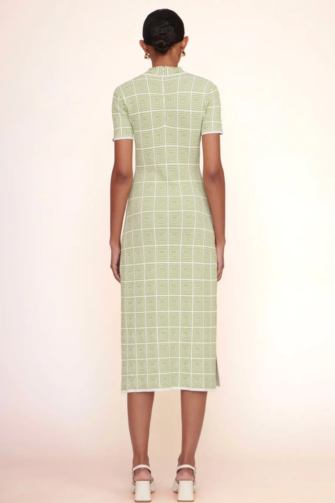 CLOTHING STAUD - HELI DRESS MOSS MAZE