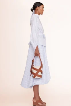 HANDBAGS STAUD - HIVE BUCKET BAG CREAM TAN