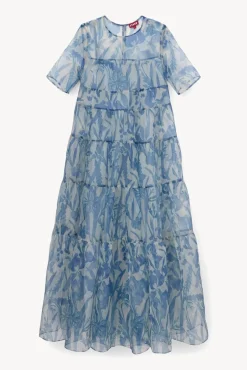 BRIDE STAUD Occasion Dresses- HYACINTH DRESS SKY WILDFLOWERS