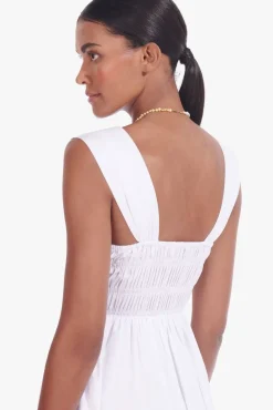 CLOTHING STAUD - IDA DRESS WHITE